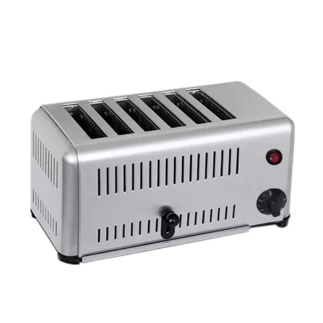 Quatrone - 6 Slots Toaster For Commercial Use Model:HET-6