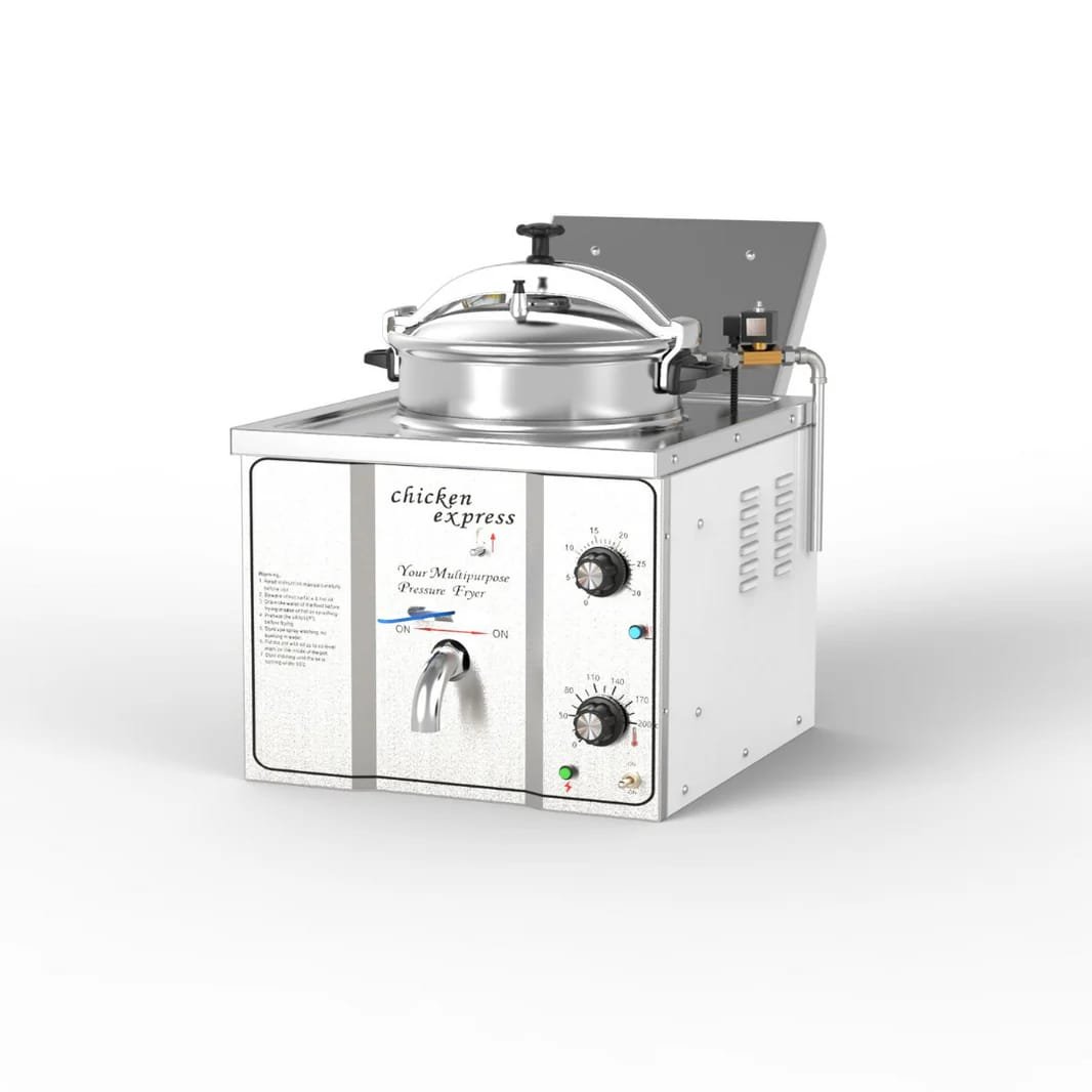 Hamoki Electric Countertop Chicken Pressure Fryer 16 Litre Capacity- TP-16L