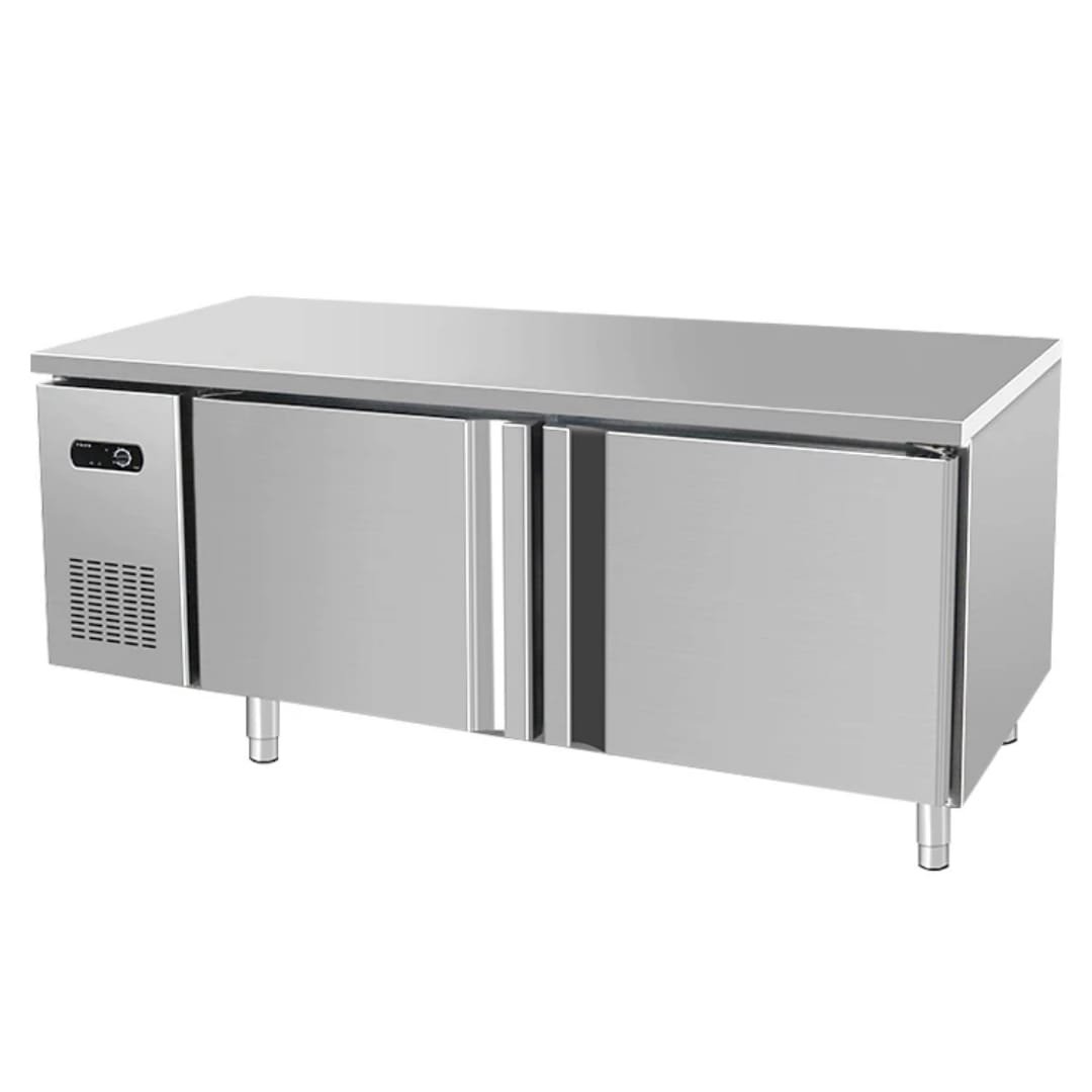 Stainless Steel Counter prep Fridge- TC0-4L2F