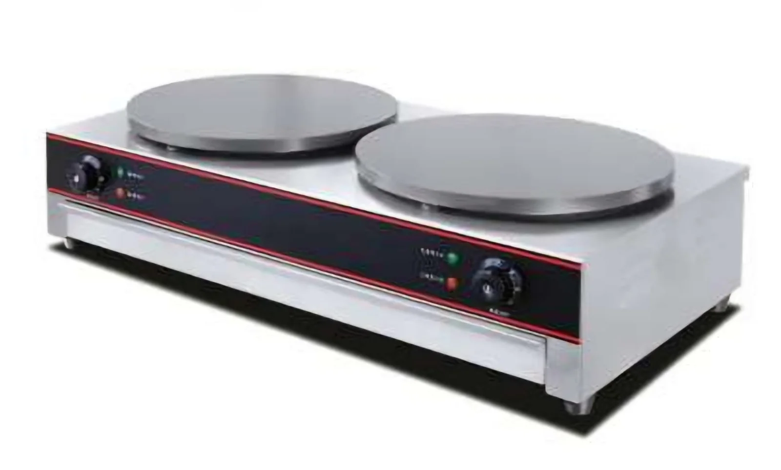 Quatrone - Double Crape Machine Non-stick Teflon Plates Model:HCM-2