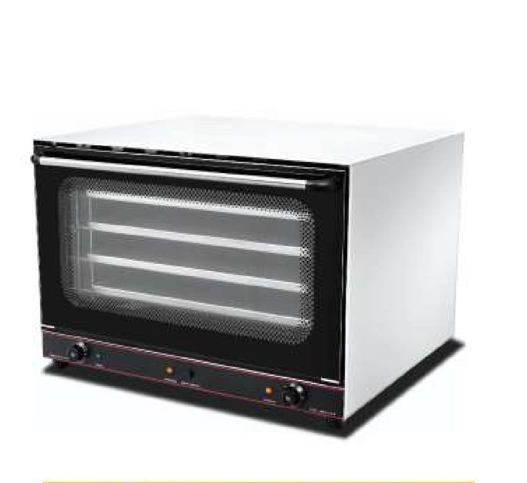 Quatrone - Convection Oven 108 Litres Large Capacity With Stainless Stainless Chambers- HEB-8F