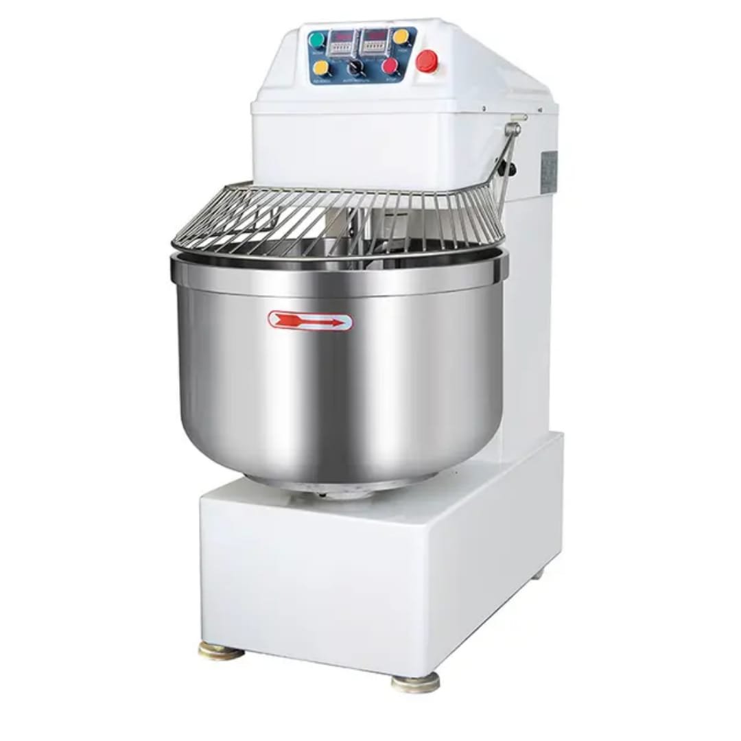 Quatrone Professional Heavy-Duty Spiral Dough Mixer 80-Litre With Timer - 36Kg Capacity -3 PHASE