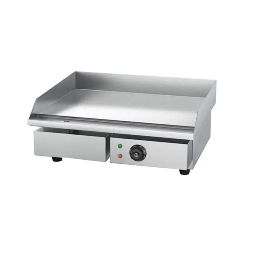 Quatrone HEG-818 Countertop Commercial  Electric Griddle Hotplate 550mm - Single Phase